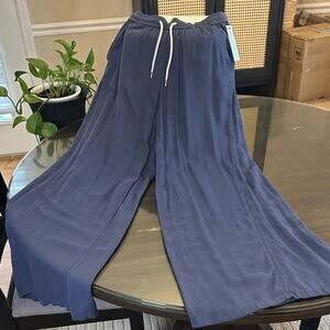 Emma & Michele Women's Slate Blue wide leg dress Pants Small